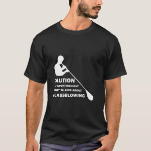 Camiseta Soplado de Vidrio Divertido