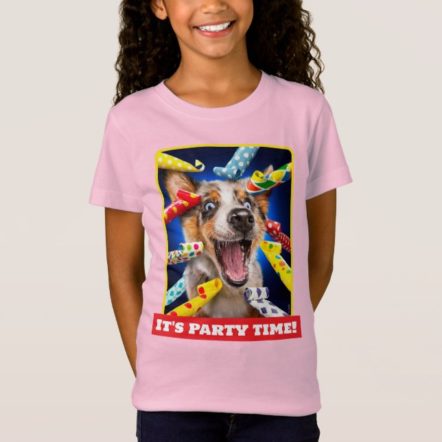 Camiseta Sopladores Feliz Fiesta de Perros (Anverso)