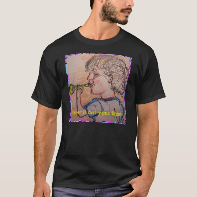 Camiseta soplar tu trasero (Anverso)
