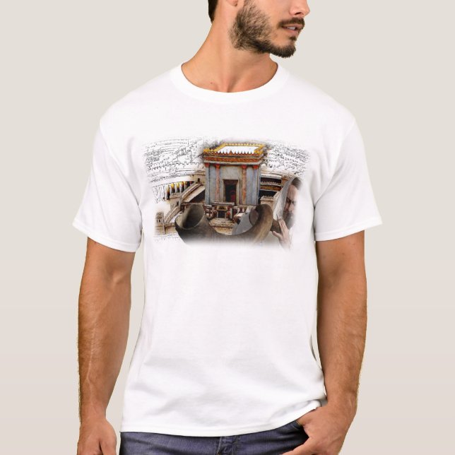 Camiseta Sople el Shofar en Zion (Anverso)
