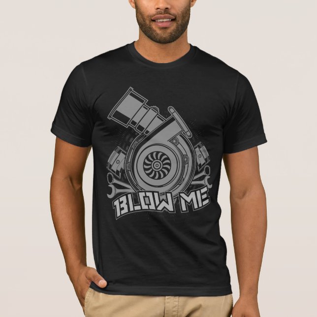 Camiseta Sópleme (el coche de Turbo) (Anverso)