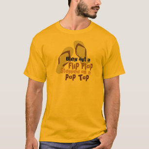 Camiseta Sopló hacia fuera un flip-flop 2