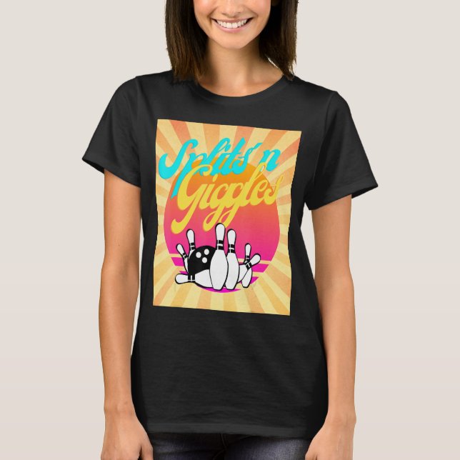 Camiseta Soplo Splits'n Giggles Bowler Team (Anverso)