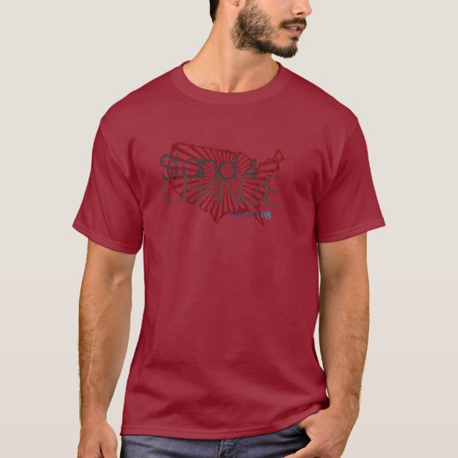 Camiseta Soporte 4 T apenado cambio (Anverso)