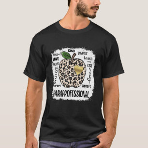 Camiseta Soporte de Amor Paraprofesional Leopard Apple 1