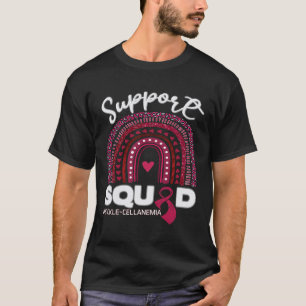 Camiseta Soporte de anemia de células falciformes Squad de