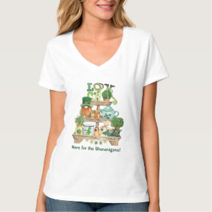 Camiseta Soporte de baratijas irlandesas personalizado día 