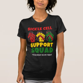 Camiseta SOPORTE DE CÉLULAS ENFERMEDADES SQUAD Nombre perso