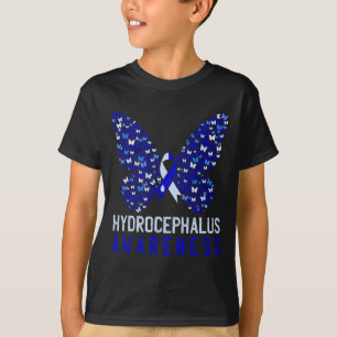 Camiseta Soporte de cinta azul para el mes de sensibilizaci