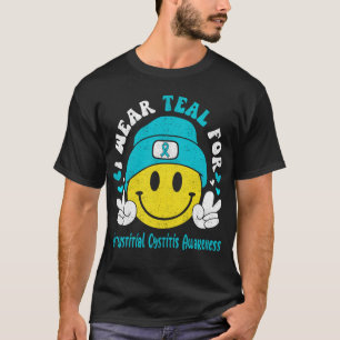 Camiseta Soporte de Cinta de Sensibilización sobre la Cisti