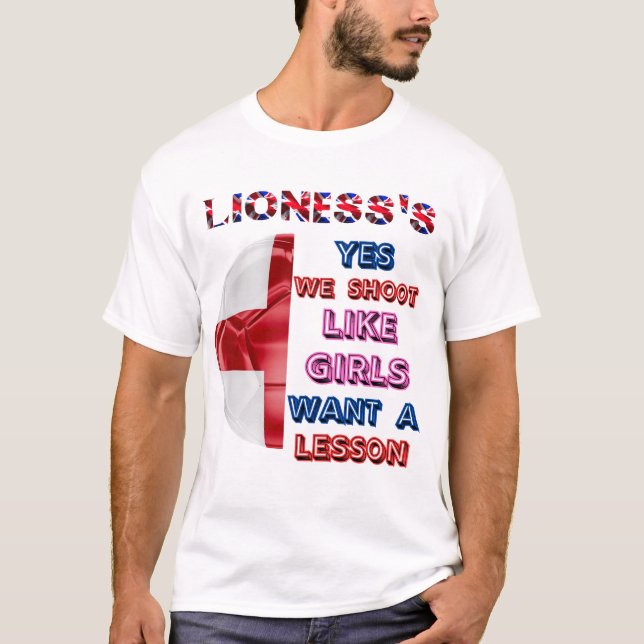 Camiseta Soporte de diseño de Lioness para el equipo (Anverso)