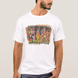 Camiseta Soporte de elevación Govardhana de Krishna, del