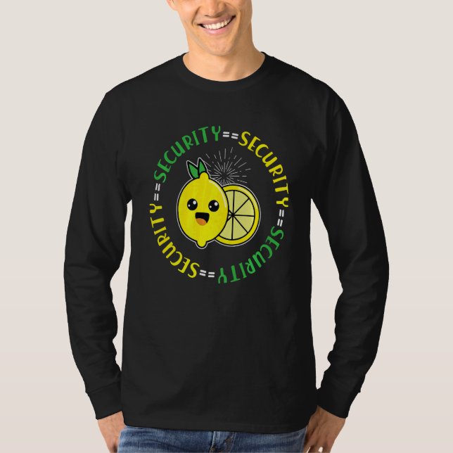Camiseta Soporte de Jugo de Seguridad de Base Lemonade (Anverso)