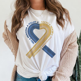 Camiseta Soporte de la Cinta de Concienciación sobre el Sín