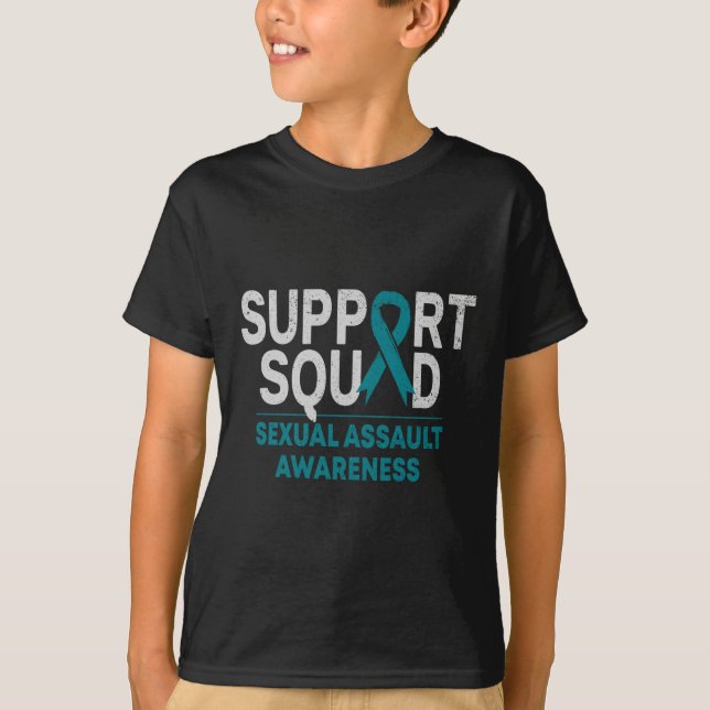 Camiseta Soporte de la cinta de opciones Verde azulada del  (Anverso)