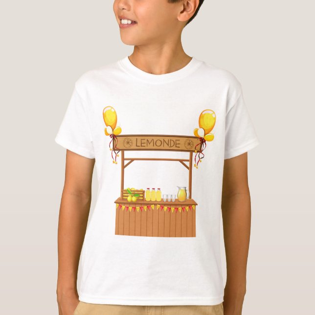 Camiseta Soporte de lemonade (Anverso)