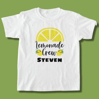 Camiseta Soporte de Lemonade Crew Personalizada Lemonade