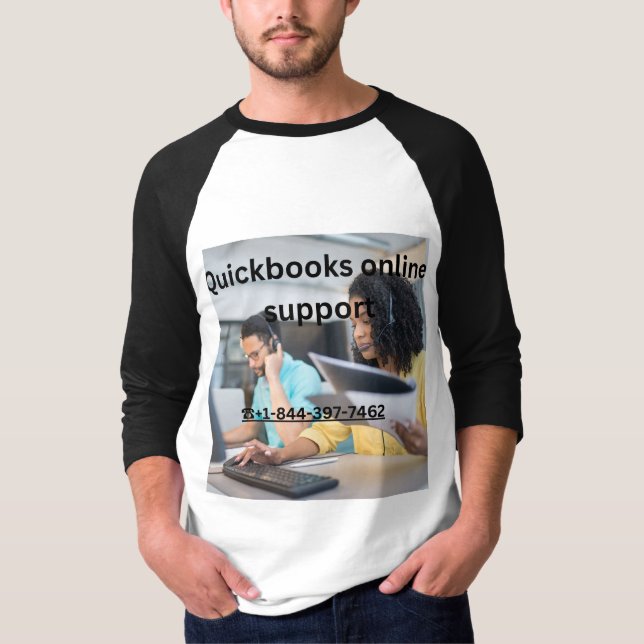 Camiseta Soporte de nómina de sueldos en línea de Quickbook (Anverso)