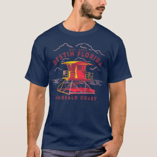 Camiseta Soporte de protección de vida Destin Florida Est 1