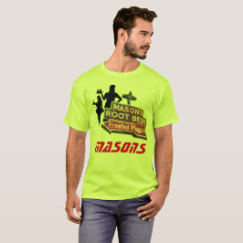 Camiseta Soporte de Rootbeer de los albañiles