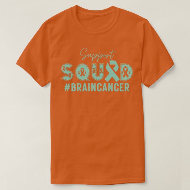 Camiseta Soporte de Squad Brain 16 (Diseño del anverso)