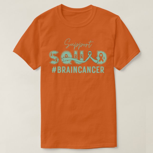 Camiseta Soporte de Squad Brain 8 (Diseño del anverso)