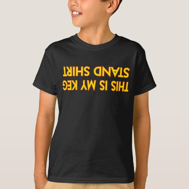 Camiseta Soporte del barrilete (Anverso)
