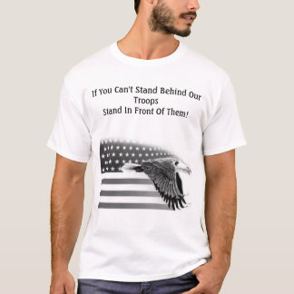 Camiseta Soporte detrás de las tropas