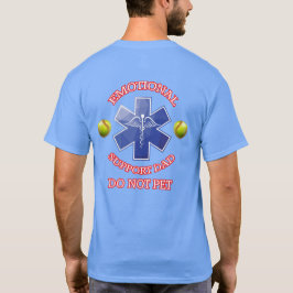 Camiseta Soporte emocional Softball Dad T-Shirt