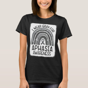 Camiseta Soporte Escuadrón I Usa Gris Para Concienciar A La