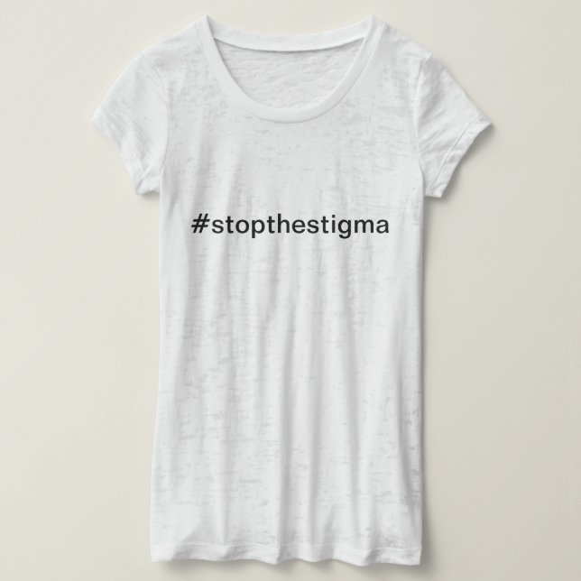 Camiseta Soporte hasta enfermedad mental (Anverso del diseño)