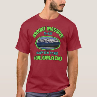 Camiseta Soporte masivo, Colorado
