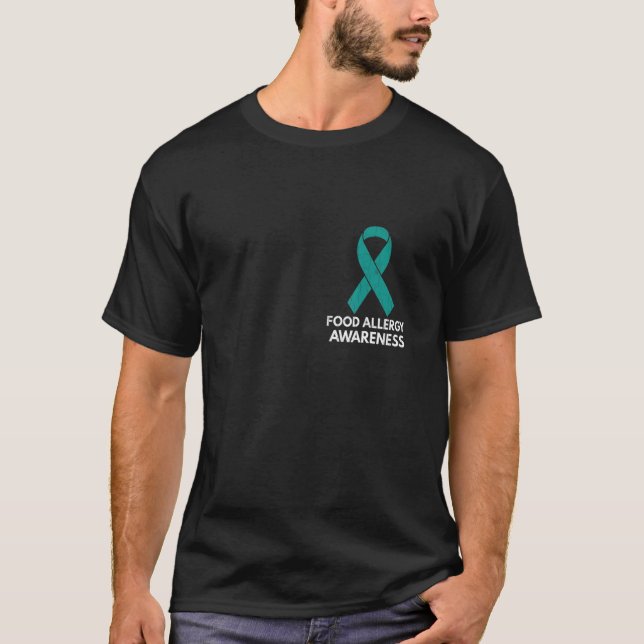 Camiseta Soporte Mes de Concienciación sobre Alergia Alimen (Anverso)