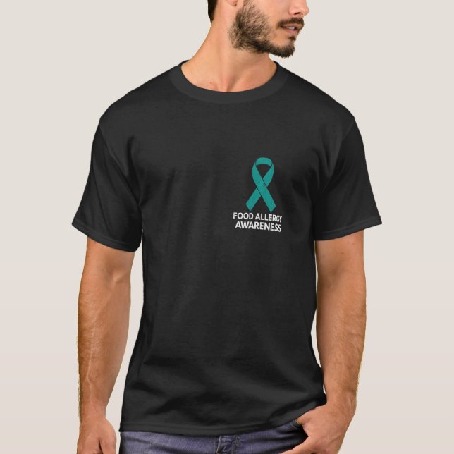 Camiseta Soporte Mes de Concienciación sobre Alergia Alimen (Anverso)
