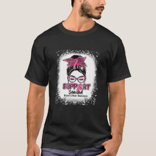 Camiseta Soporte para Cáncer de Mama de Cinta Rosa Squad Me