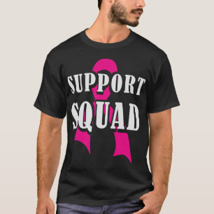 Camiseta Soporte para Cáncer de Mama Escuadrón - Escuadrón 