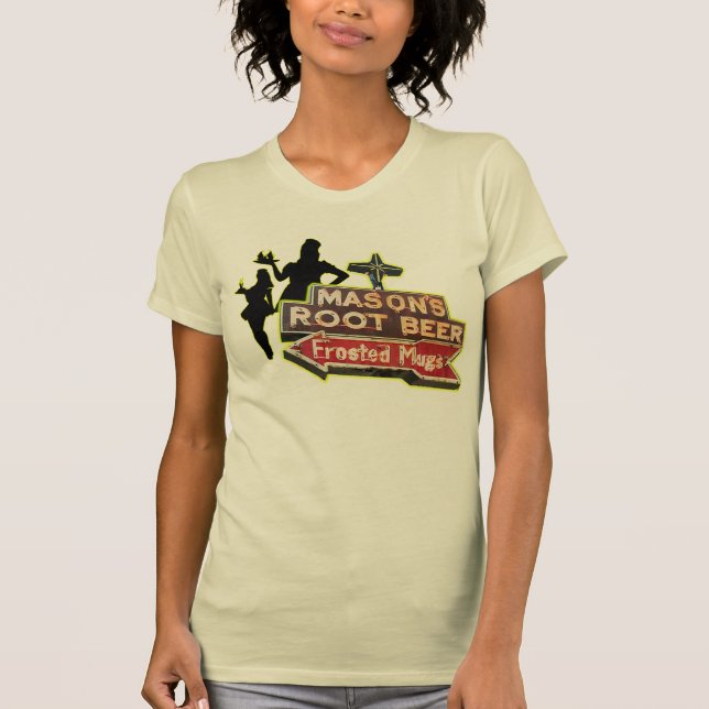 Camiseta Soporte para cerveza de remolque 3 (Anverso)