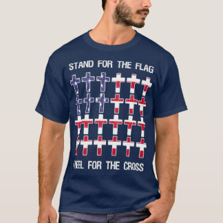 Camiseta Soporte para el rodillo de la bandera para la cruz