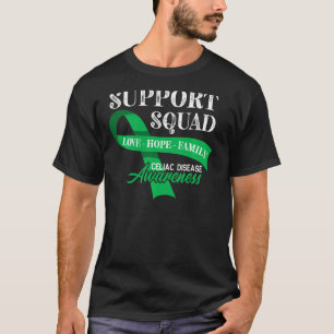 Camiseta Soporte para Enfermedad Celiásica Coeliásica Gratu