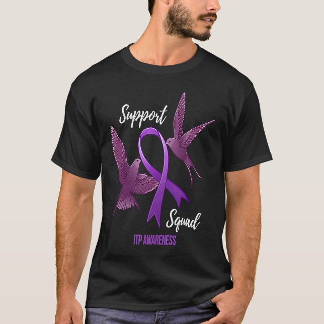 Camiseta Soporte para Escuadrones de Trombocitopenia Inmune (Anverso)