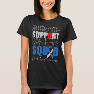 Camiseta Soporte para la banda azul T1d Sensibilización sob