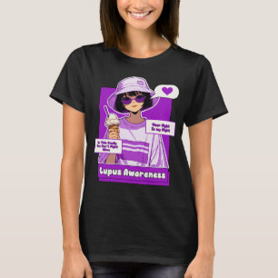 Camiseta Soporte para la familia de Lupus juvenil y elegant