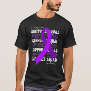 Camiseta Soporte para Meningioma Escuadrón Concienciación R