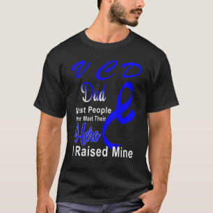 Camiseta Soporte para Padre de Cinta Azul para Concienciaci