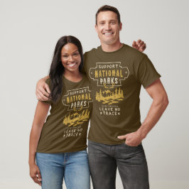 Camiseta Soporte para Parques Nacionales Sin Seguimiento Cl