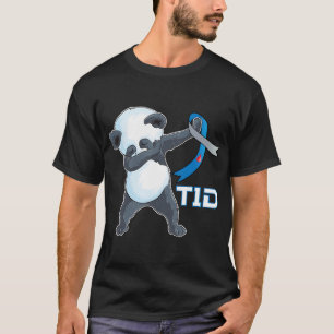Camiseta soporte T1D lindo Dabbing panda tipo 1 Diabetes Aw