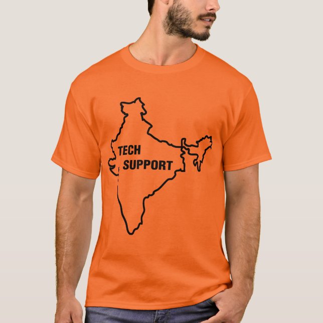 Camiseta ¡Soporte técnico! (Anverso)