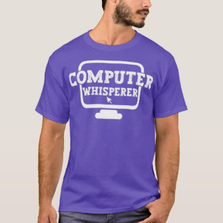 Camiseta soporte técnico de susurros de computadora nerds g
