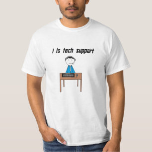Camiseta soporte técnico del iz i