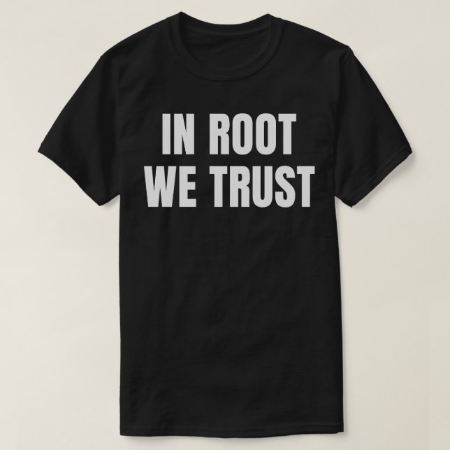 Camiseta Soporte Técnico Informática Nerd Divertido Root Li (Diseño del anverso)